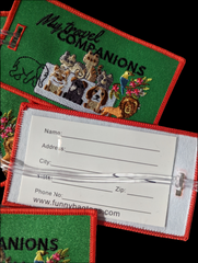 My Travel Companions Luggage Tag