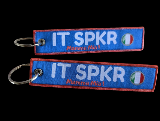 ITALIAN SPKKRR Luggage Tag