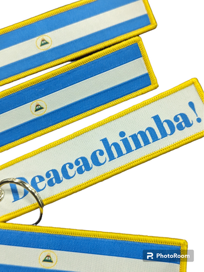 Nicaraguan Flag Luggage Tag