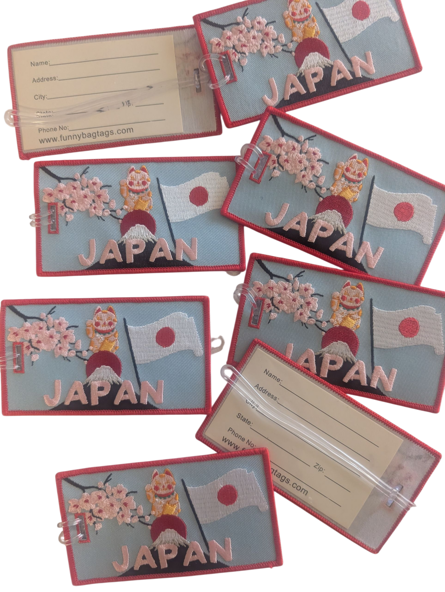 JAPAN Luggages Tags