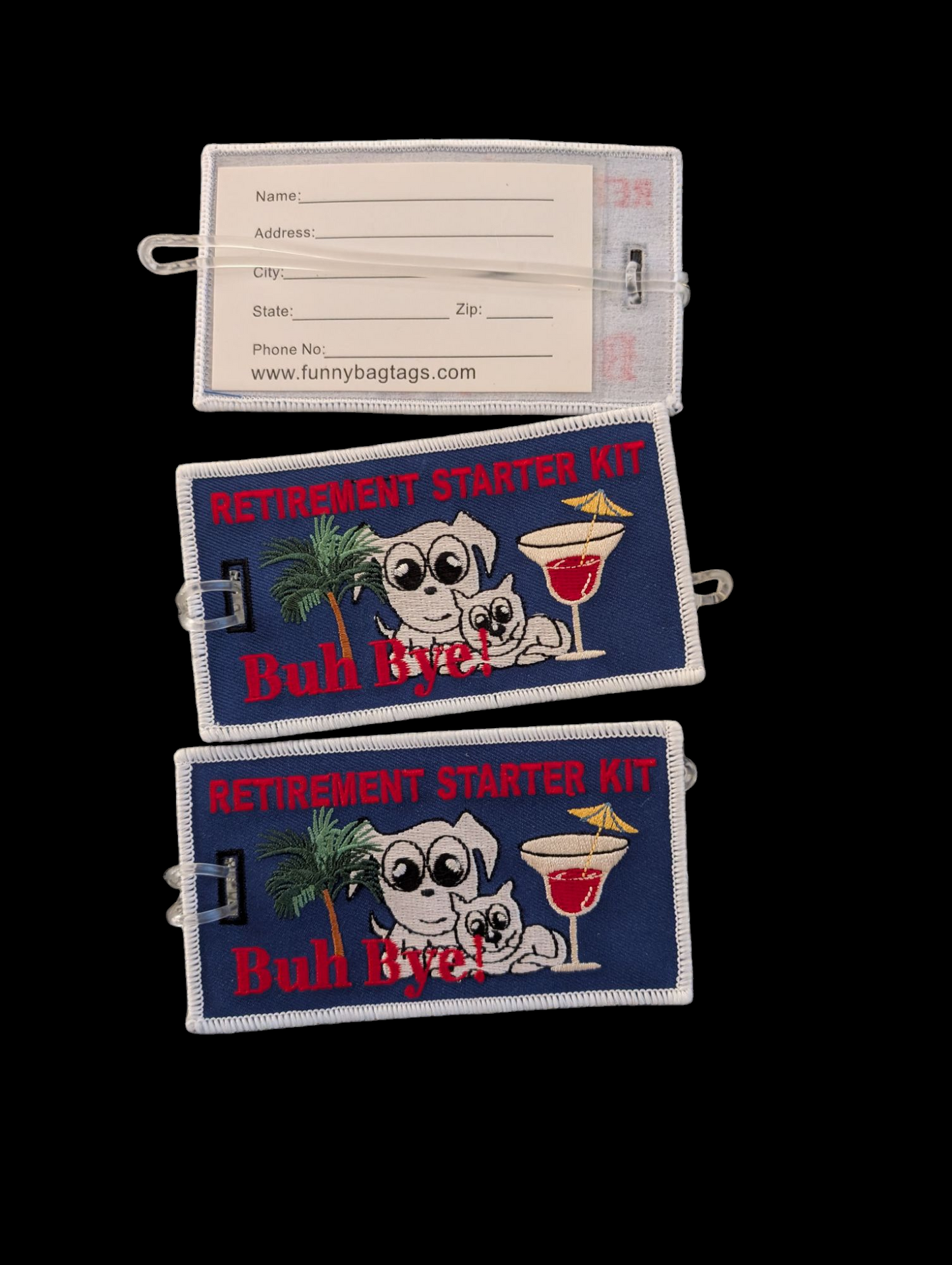 RETIREMENT STARTER KIT Luggage Tag