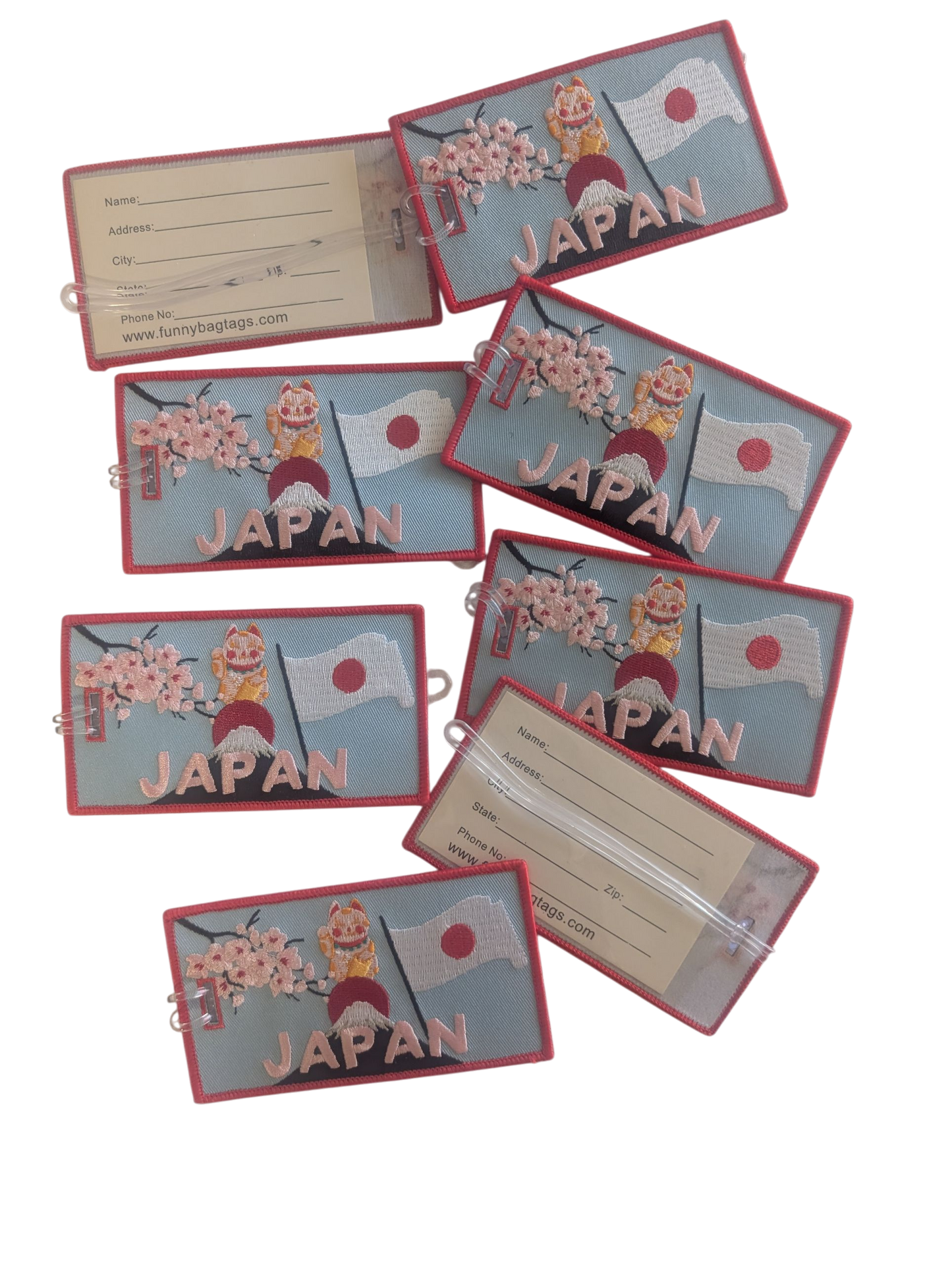 JAPAN Luggages Tags