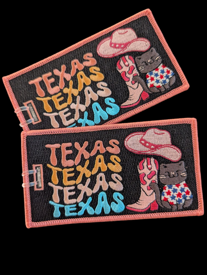 Texas Texas Texas luggage tag