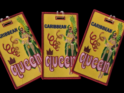 Caribbean Queen 👑 Luggage Tags