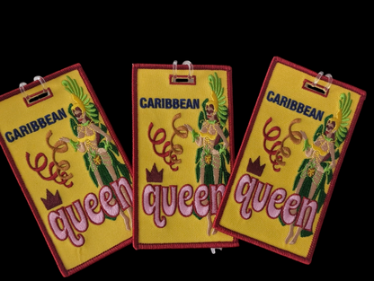 Caribbean Queen 👑 Luggage Tags