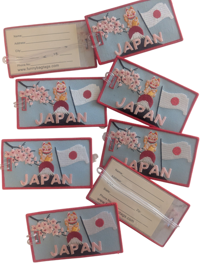 JAPAN Luggages Tags