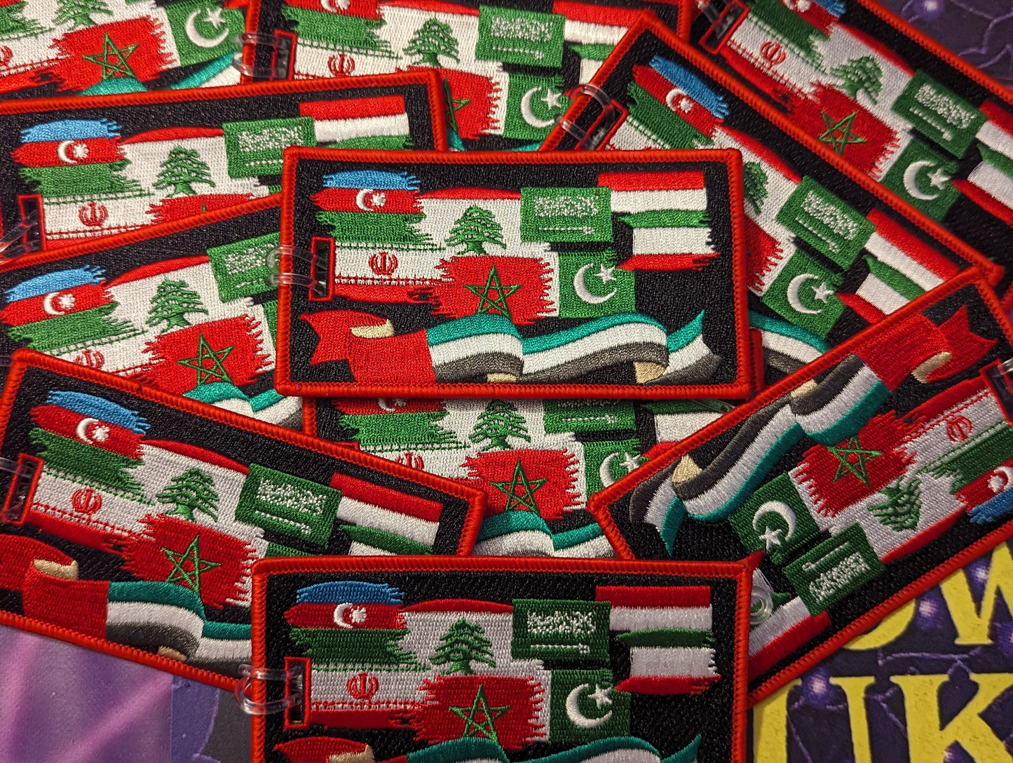 Middle East Pride luggage tag