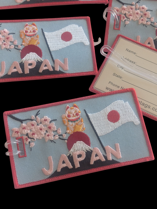 JAPAN Luggages Tags