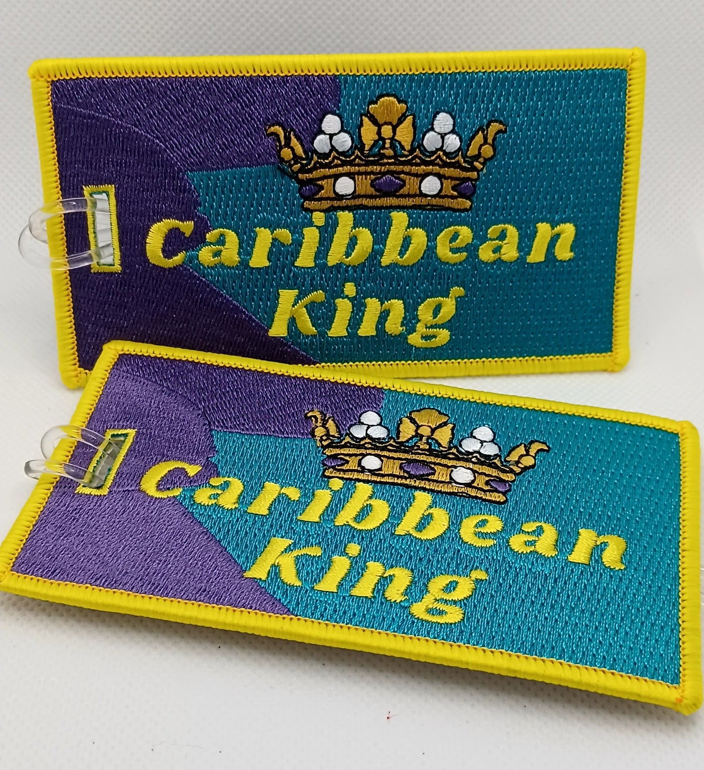Caribbean King Luggage Tag