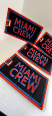 Miami CREW Luggage Tag