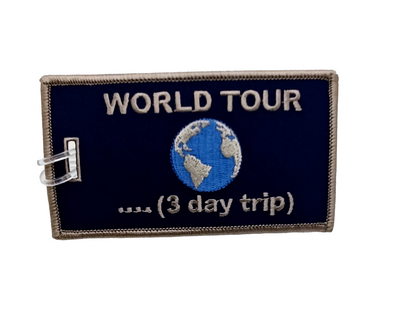 WORLD TOUR ..... Luggage Tag