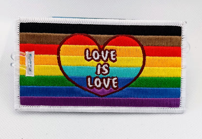 LOVE IS LOVE Luggage Tag. LGBTQ+