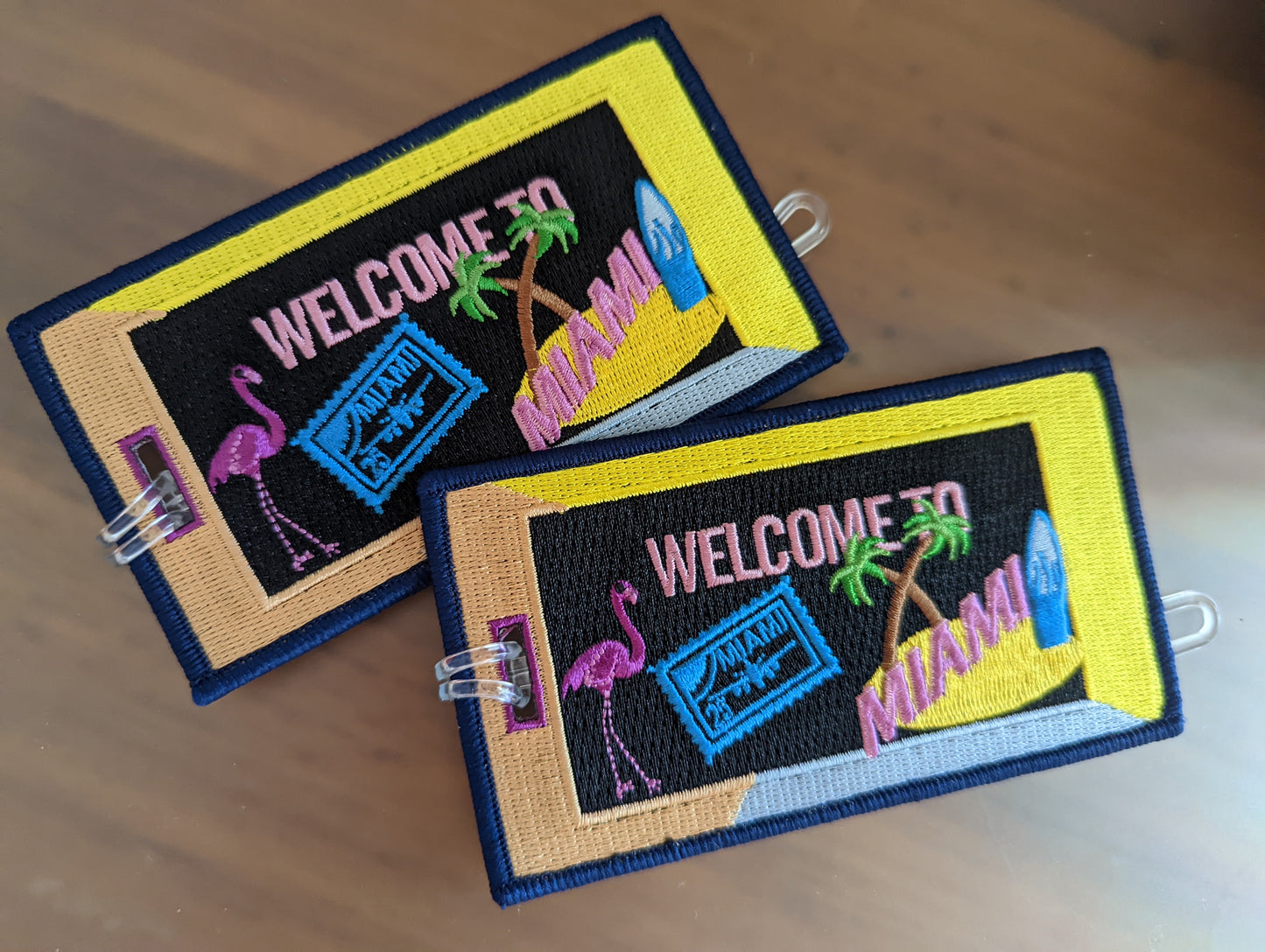 Welcome to Miami Luggage Tag