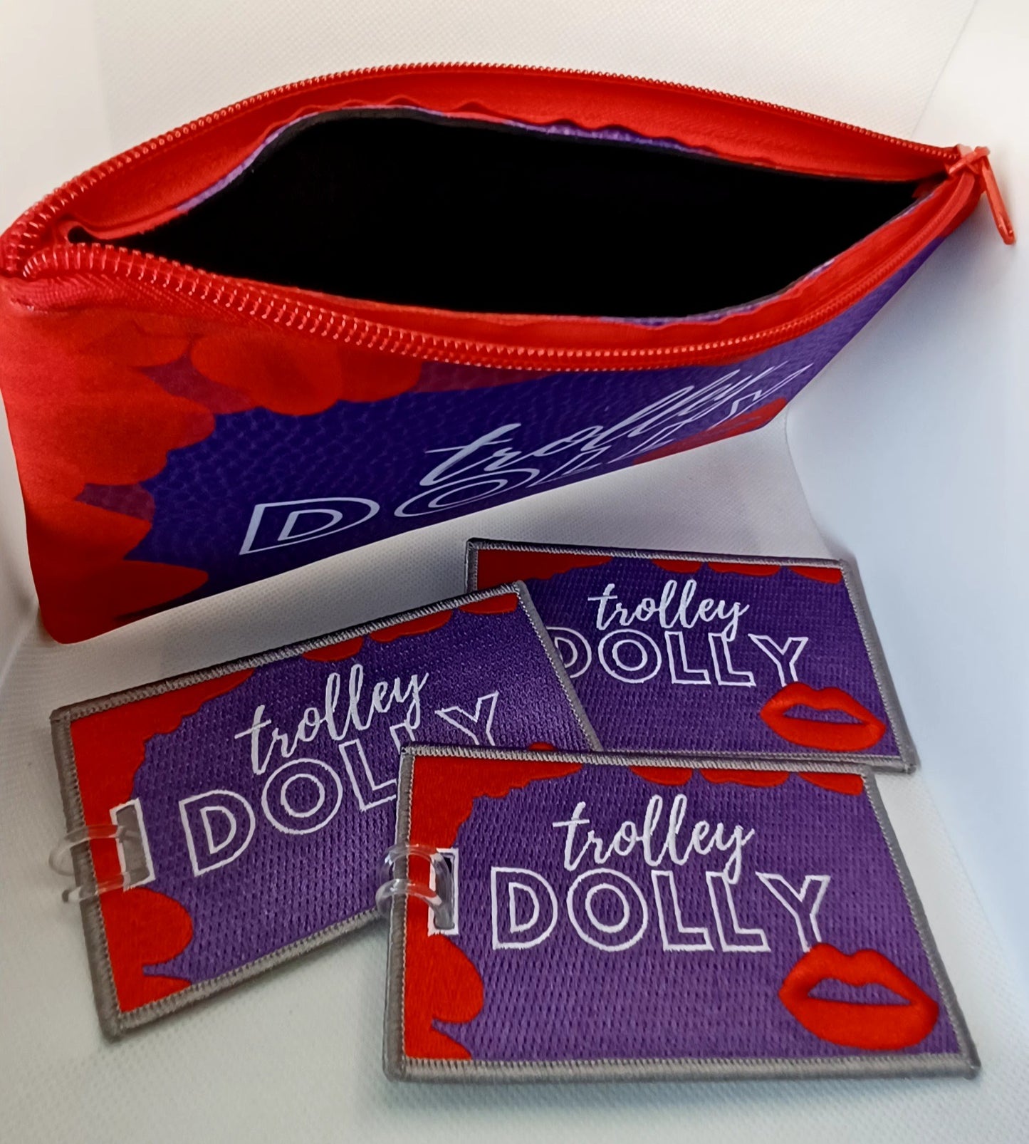 “Trolley Dolly” Zipper Bag