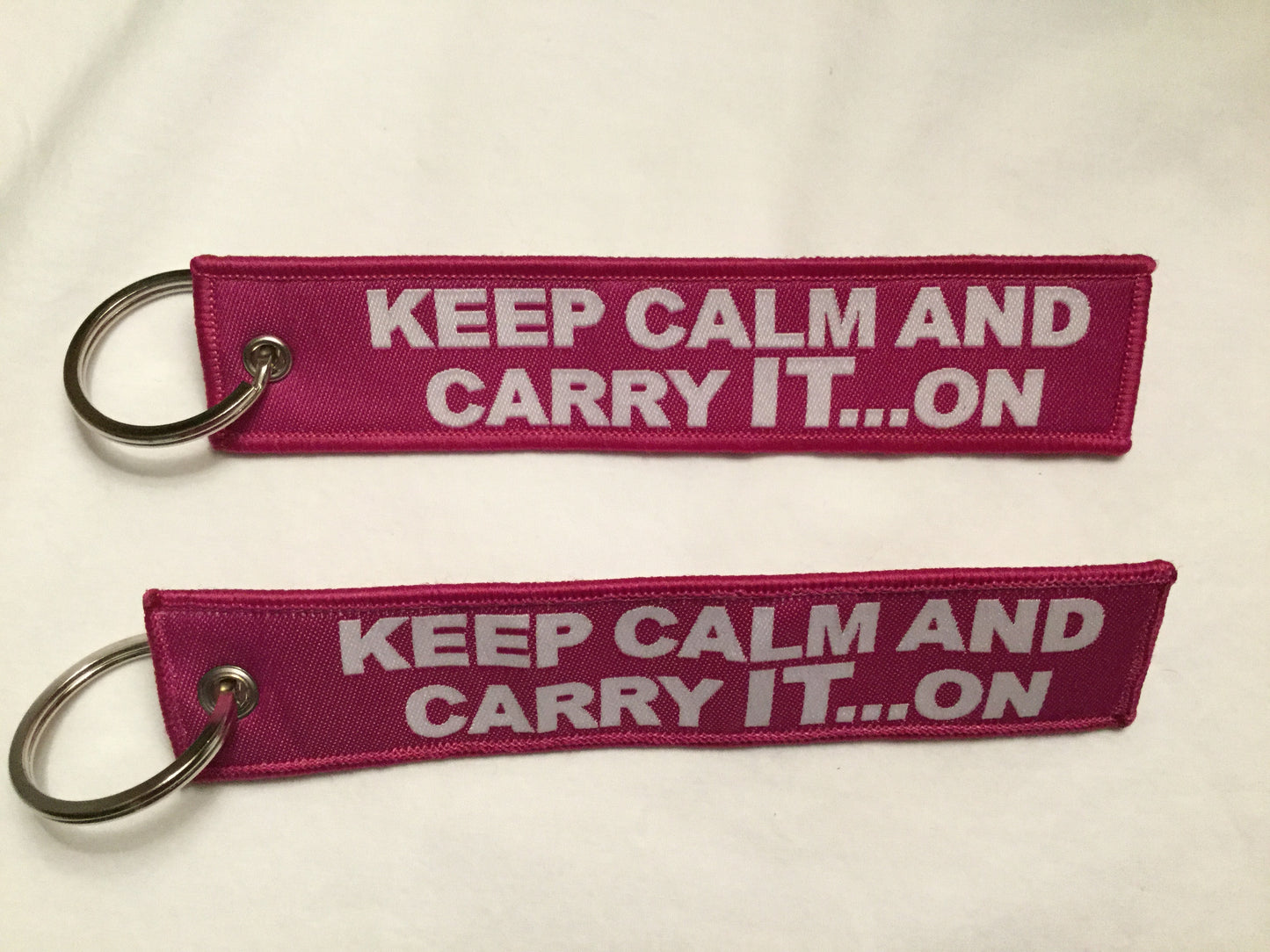 KEEP CALM AND CARRY “IT” On Luggage Tag