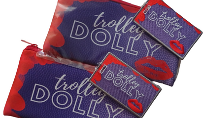 “Trolley Dolly” Zipper Bag