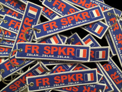 FRENCH SPKKRR Luggage Tag