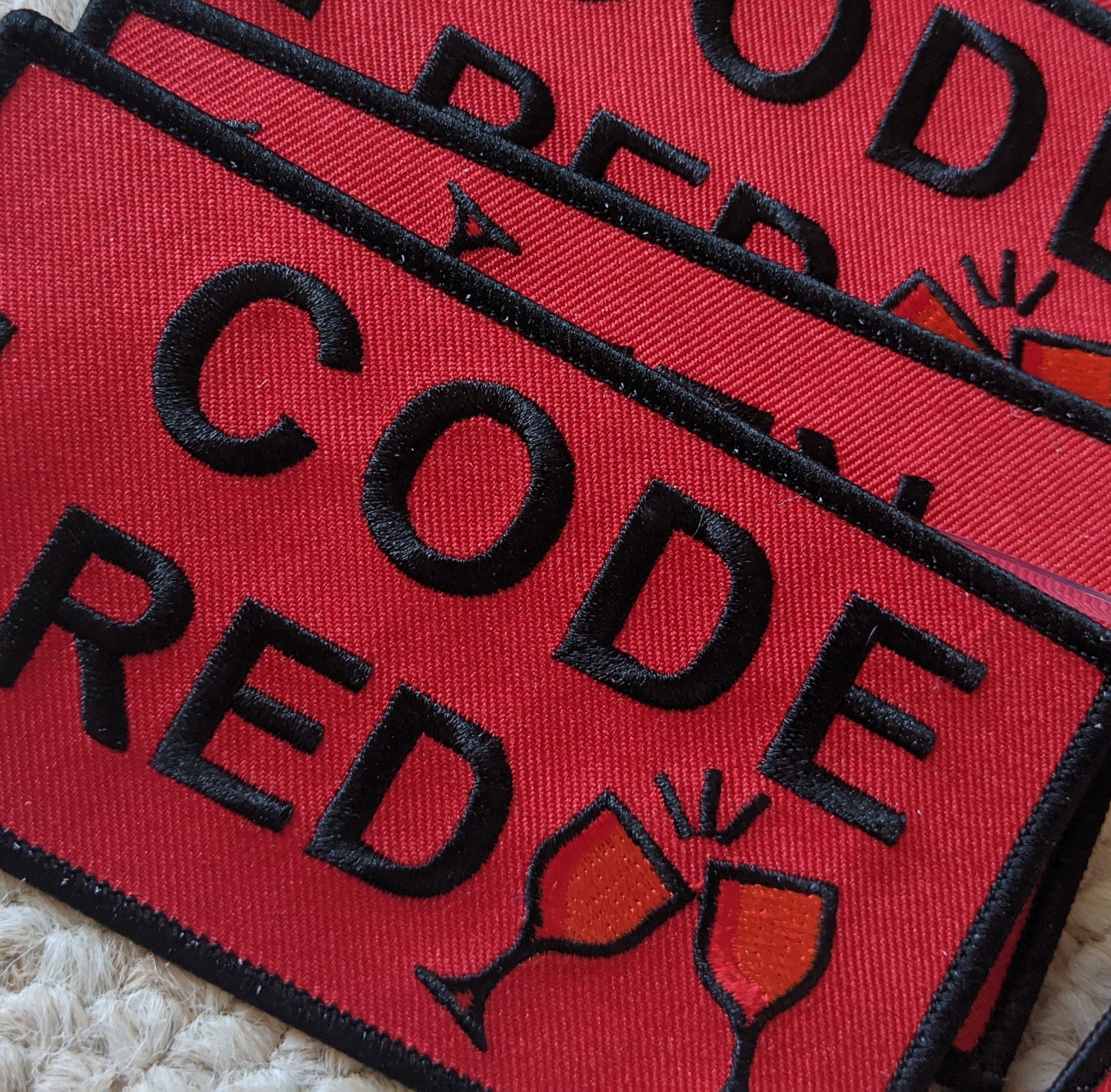 CODE RED Luggage Tag