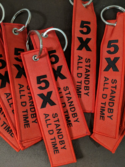 5X Standby All D Time Luggage Tag