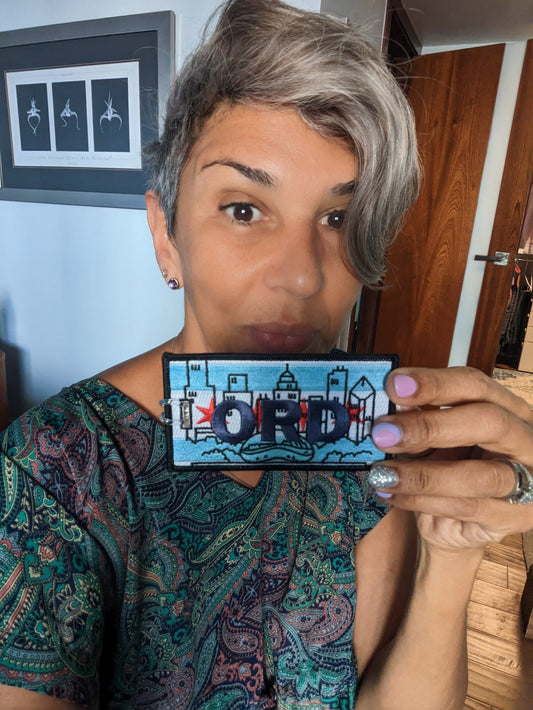 ORD Chicago Luggage Tag