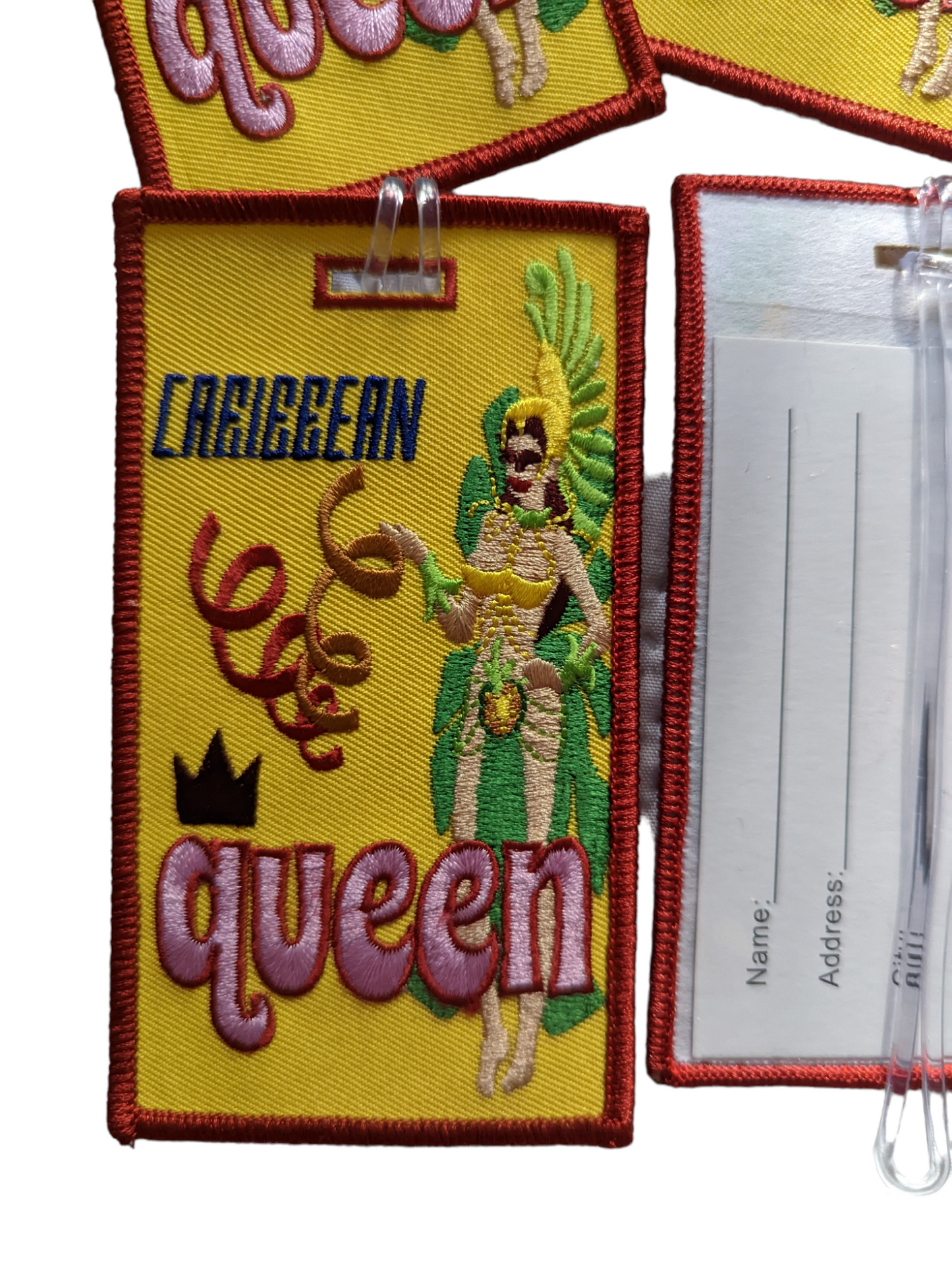 Caribbean Queen 👑 Luggage Tags