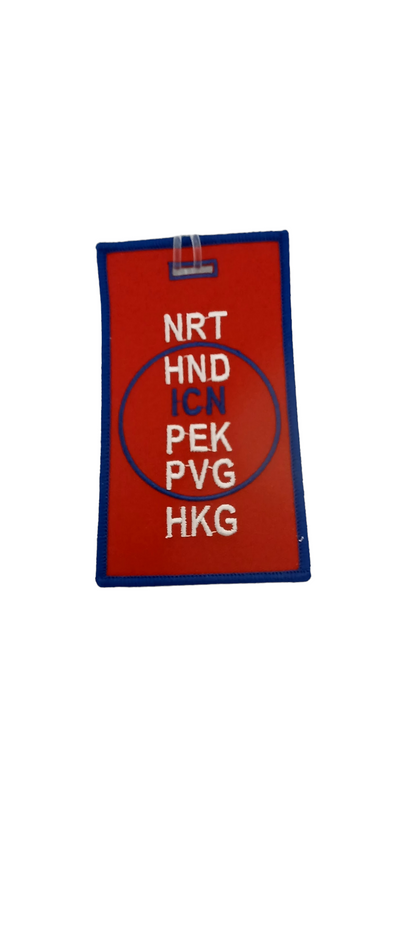 ASIA City Airport Codes Luggage Tag