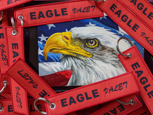 American Eagle Valet Luggage Tag