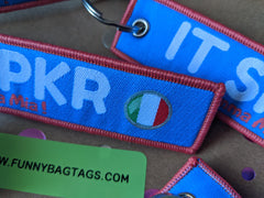 ITALIAN SPKKRR Luggage Tag