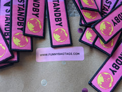 D2 STANDBY PINK Luggage Tag