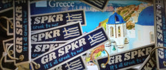 GREEK SPKR Luggage Tag