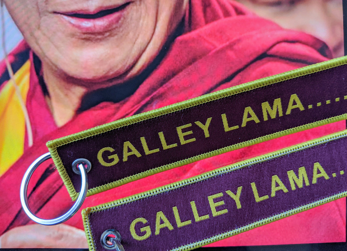 Galley Lama Luggage Tag