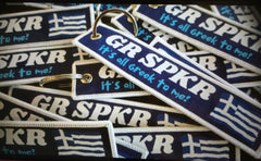 GREEK SPKR Luggage Tag