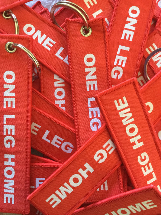 ONE LEG HOME Luggage Tag