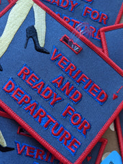 VERIFIED AND READY FOR DEPARTURE Luggage Tag