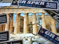 GREEK SPKR Luggage Tag