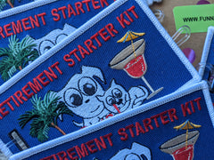 RETIREMENT STARTER KIT Luggage Tag
