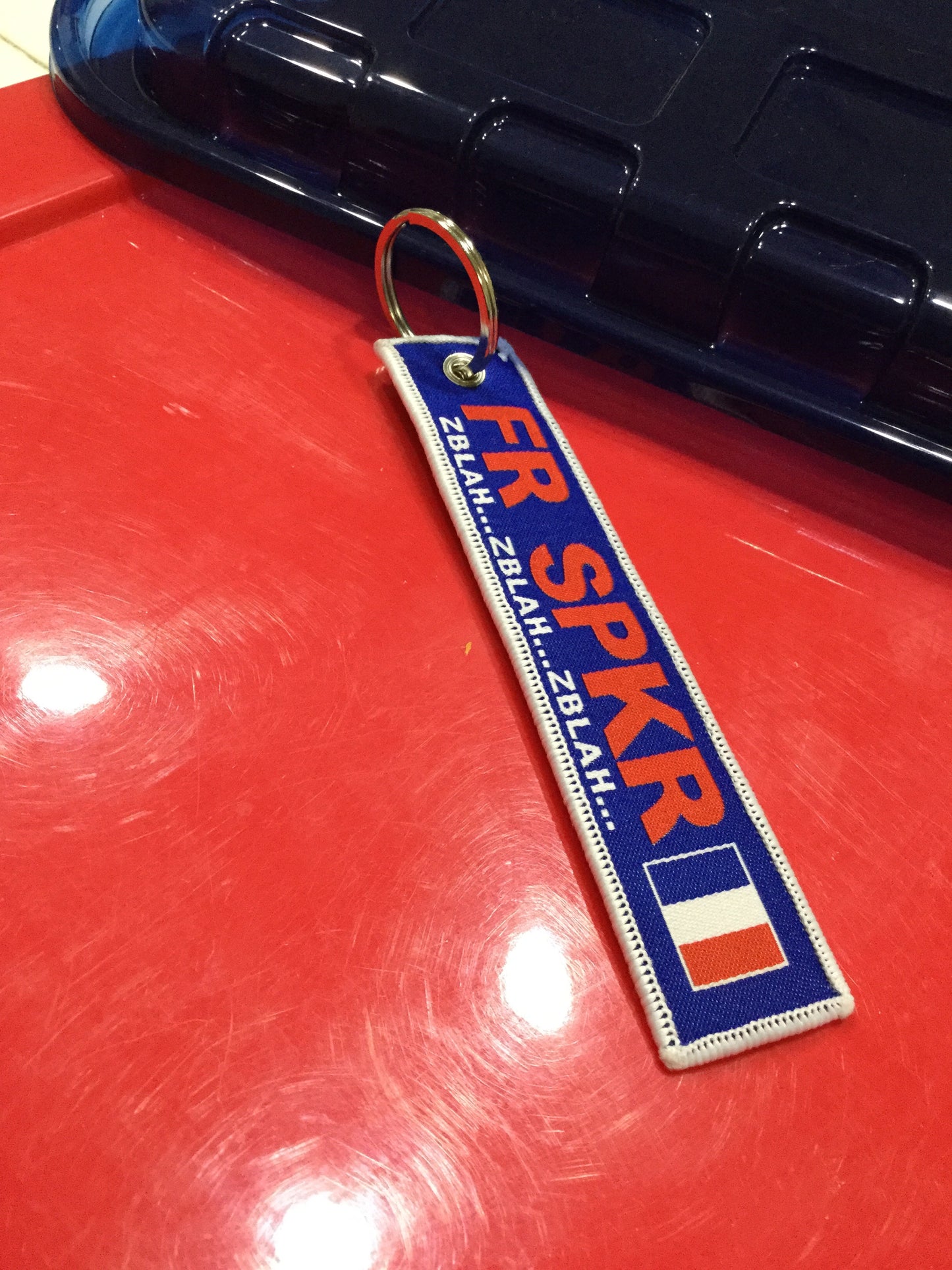 FRENCH SPKKRR Luggage Tag