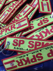 SPANISH SPKR Luggage Tag